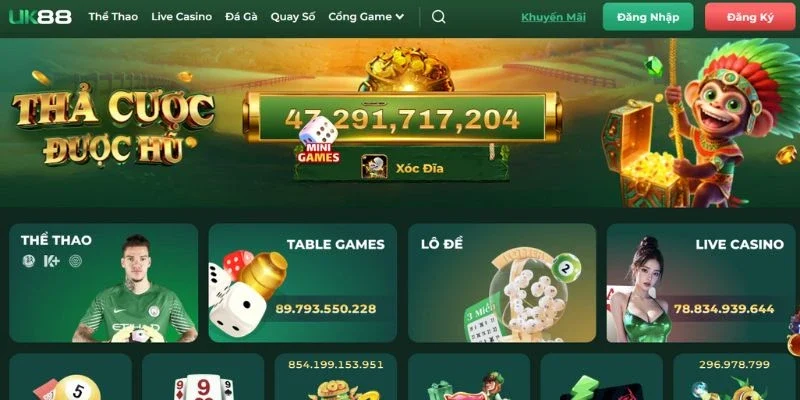 UK88 – Bứt Phá Trải Nghiệm Cá Cược Với Tỷ Lệ Cực Tốt